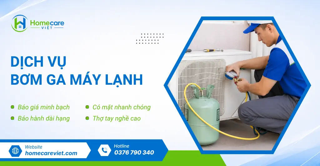 Bơm ga máy lạnh