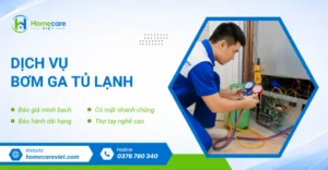 Bơm ga tủ lạnh