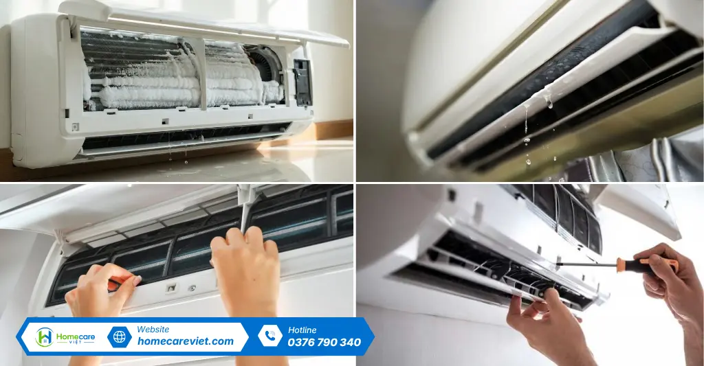 Các lỗi thường gặp cho thấy máy lạnh cần sửa chữa ngay