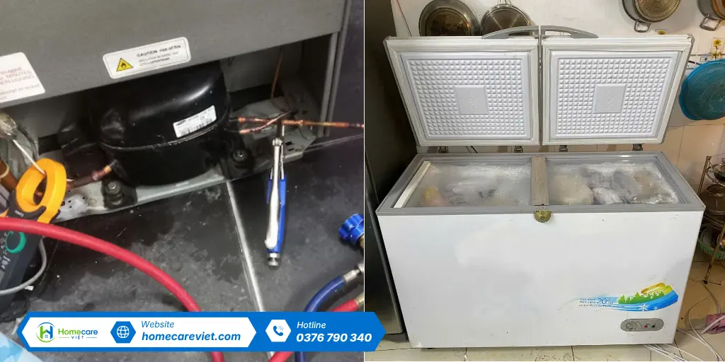 Nhận biết các dấu hiệu cho thấy tủ đông cần sửa chữa