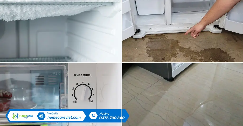 Những lỗi tủ lạnh thường gặp cần sửa chữa kịp thời