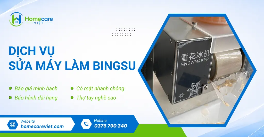 Sửa máy làm bingsu