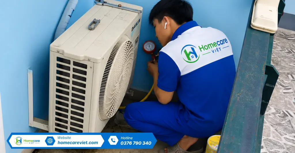 Sửa máy lạnh Daikin tại phường Tân Định, Quận 1