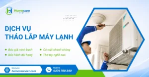 Tháo lắp máy lạnh