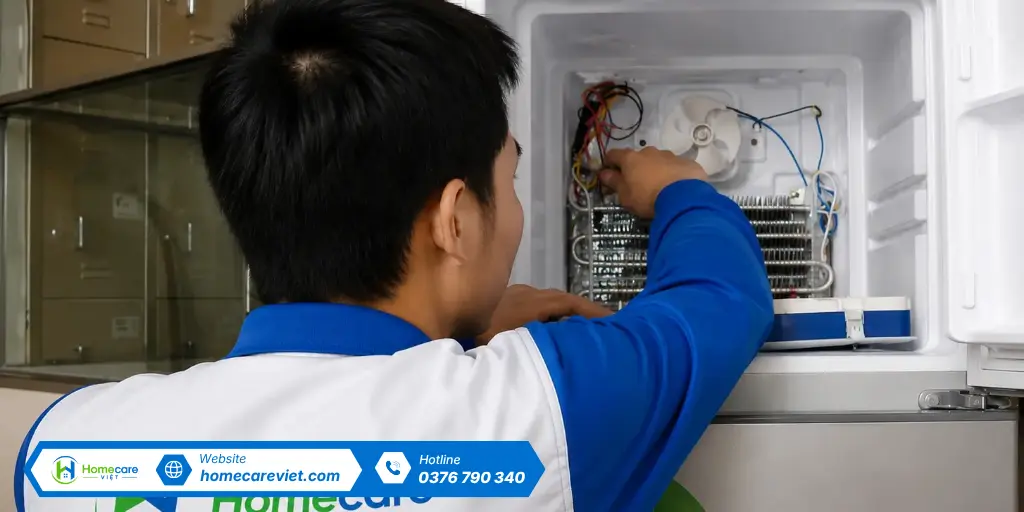 Vì sao nên chọn dịch vụ sửa tủ đông tại Homecare Việt