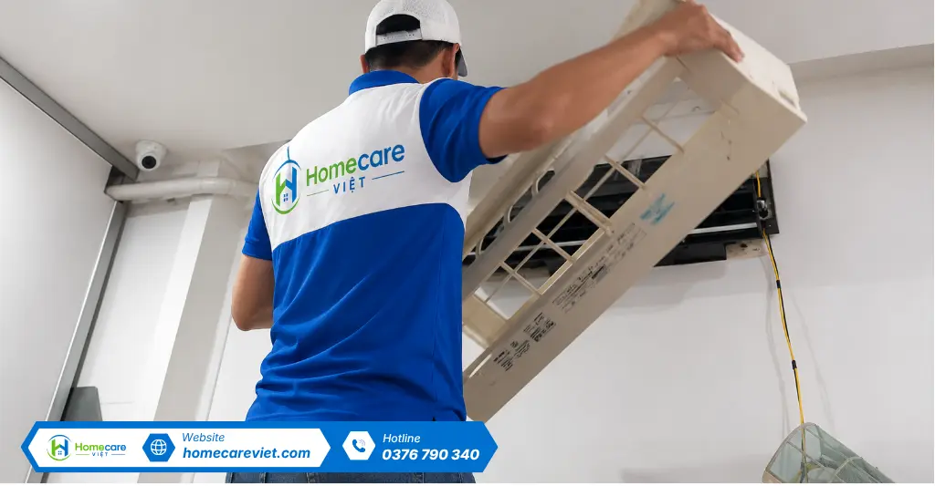 Vì sao nên chọn dịch vụ tháo lắp máy lạnh của Homecare Việt