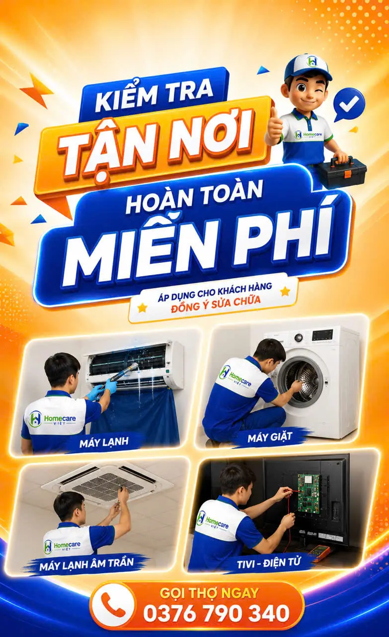 Kiểm tra miễn phí tận nơi