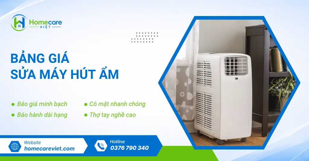 Bảng giá sửa máy hút ẩm