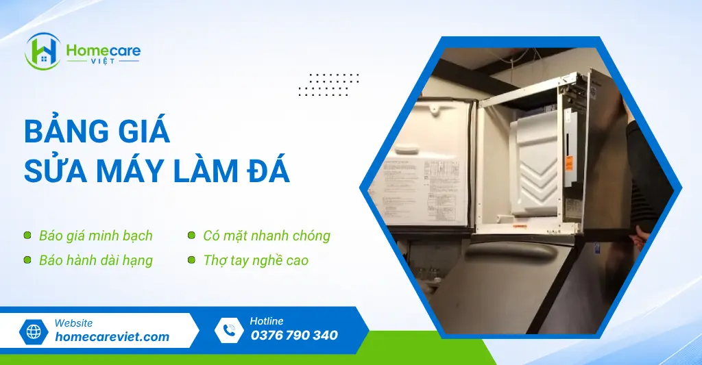 Bảng giá sửa máy làm đá