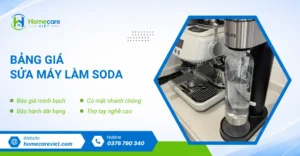 Bảng giá sửa máy làm soda