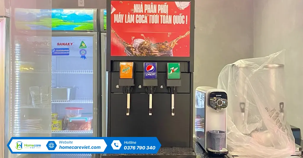 Các lỗi máy làm soda thường gặp trong quá trình sử dụng