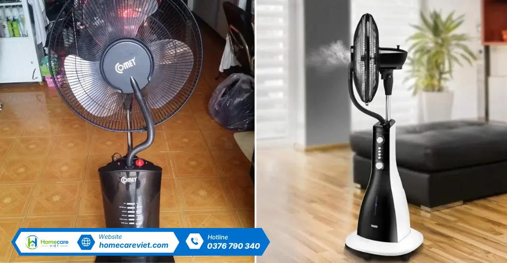 Các lỗi quạt phun sương thường gặp và nguyên nhân cần kiểm tra