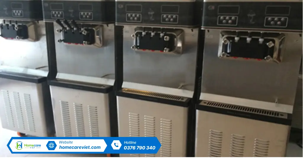 Các sự cố máy làm kem tươi thường gặp và dấu hiệu nhận biết