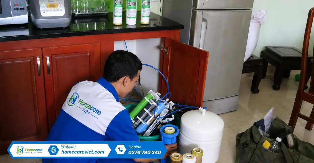 Giới thiệu dịch vụ sửa máy lọc nước tại Homecare Việt