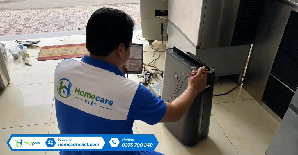 Lý do khách hàng tin chọn dịch vụ sửa máy hút ẩm tại Homecare Việt