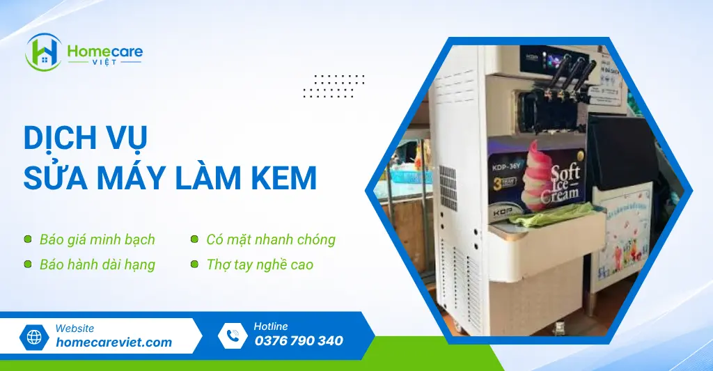 Sửa máy làm kem tươi