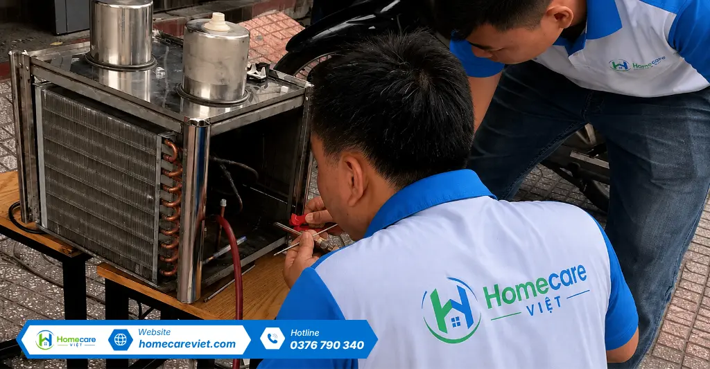Sửa máy làm soda bị rò nước tại TP. Thủ Đức