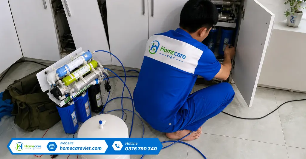 Sửa máy lọc nước bị rò nước tại TP. Thủ Đức
