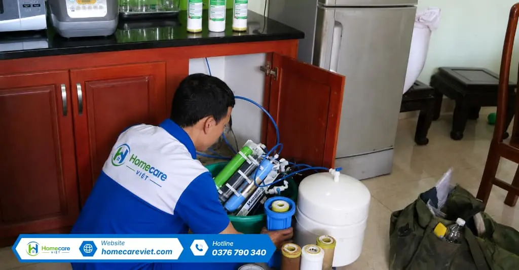 Sửa máy lọc nước chạy liên tục tại Quận Bình Thạnh