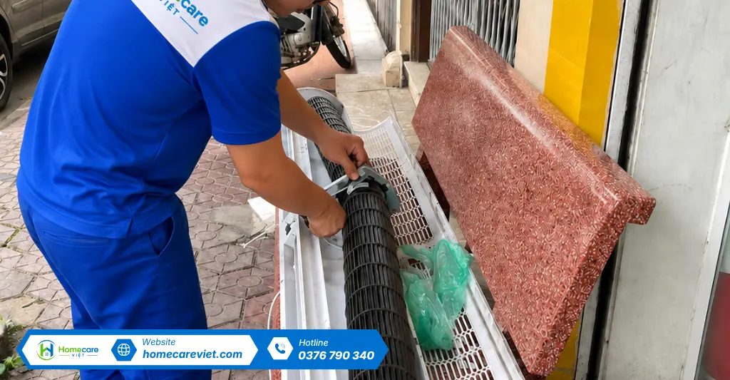 Sửa quạt chắn gió thổi yếu tại Tân Bình