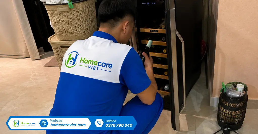 Sửa tủ rượu vang không lạnh tại Quận Bình Thạnh