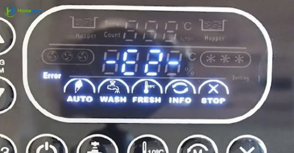Máy làm đá báo lỗi E2 là gì