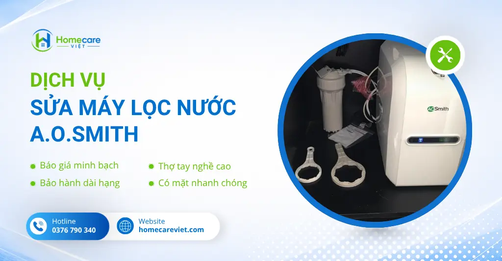 Sửa máy lọc nước A.O.Smith