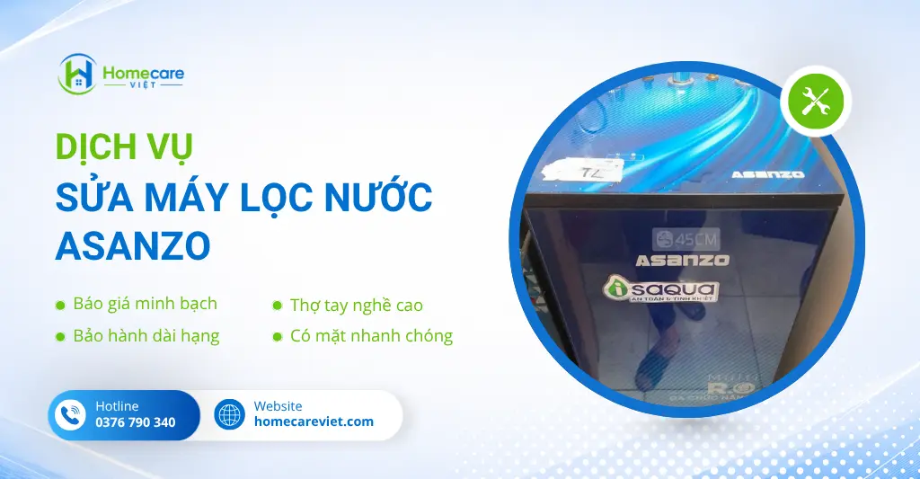 Sửa máy lọc nước Asanzo