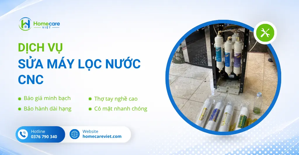 Sửa máy lọc nước CNC