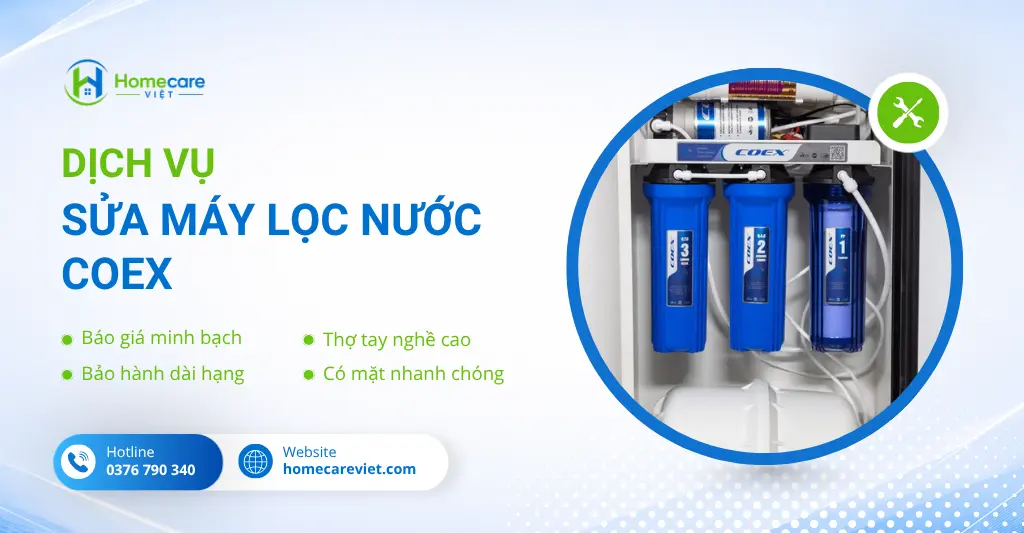 Sửa máy lọc nước Coex