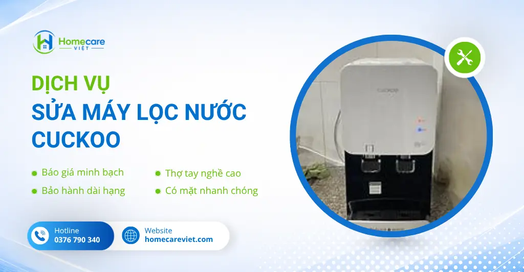 Sửa máy lọc nước Cuckoo
