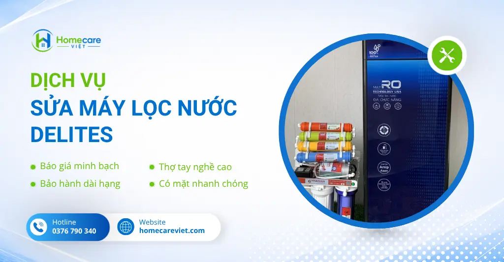 Sửa máy lọc nước Delites