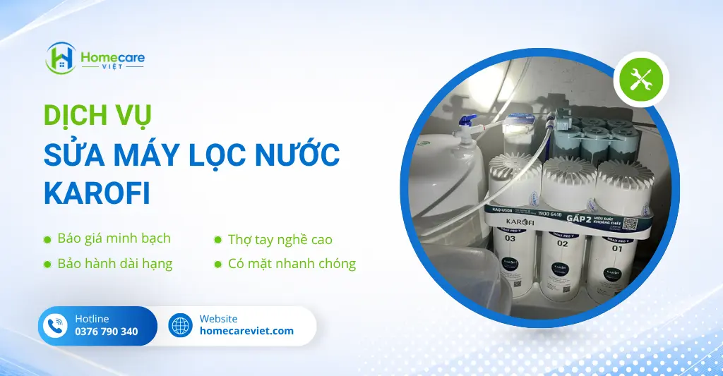 Sửa máy lọc nước Karofi