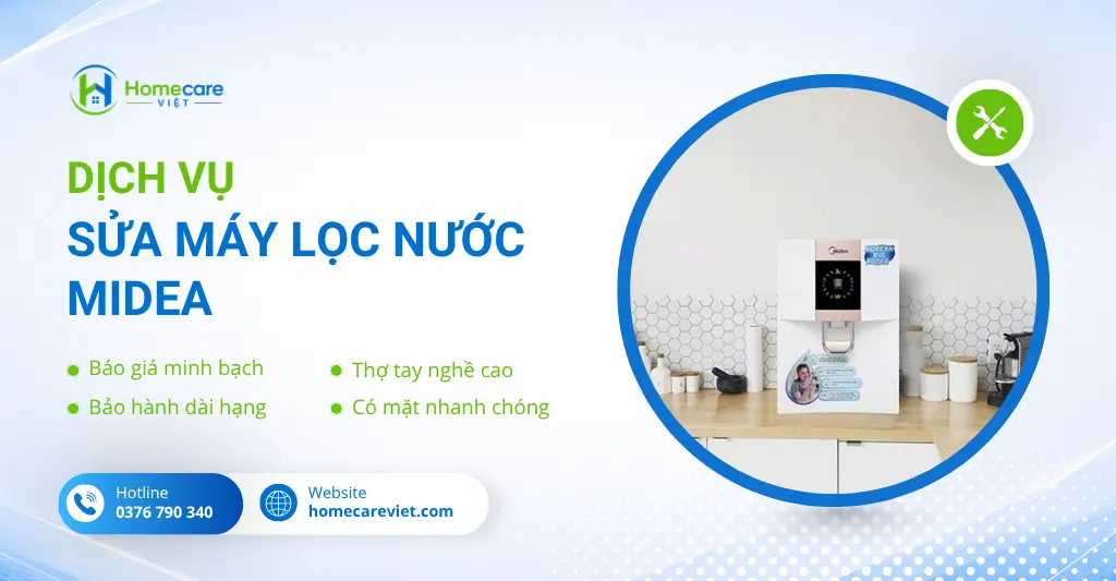 Sửa máy lọc nước Midea