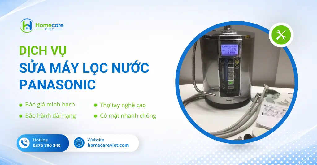 Sửa máy lọc nước Panasonic