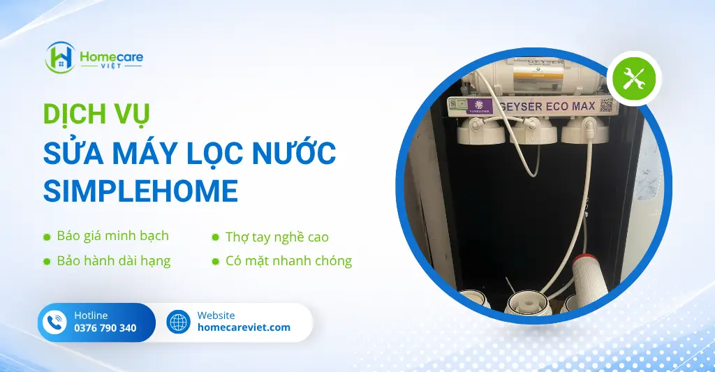 Sửa máy lọc nước Simplehome