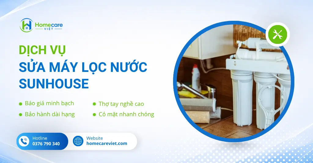 Sửa máy lọc nước Sunhouse