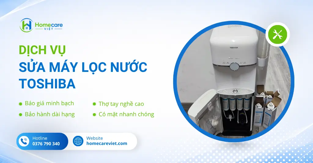 Sửa máy lọc nước Toshiba