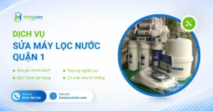 Sửa máy lọc nước quận 1