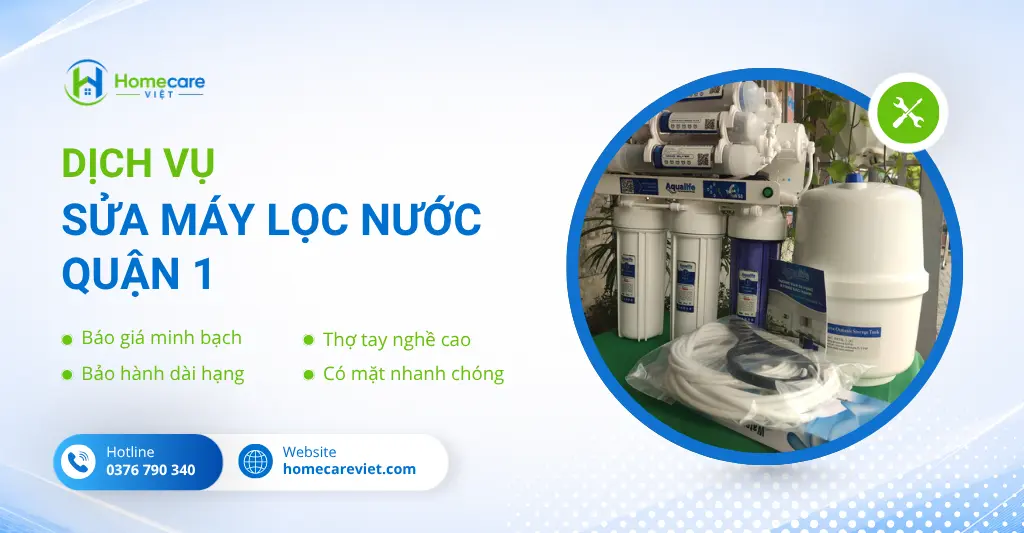Sửa máy lọc nước quận 1