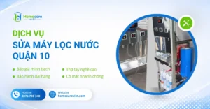 Sửa máy lọc nước quận 10