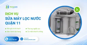 Sửa máy lọc nước quận 11