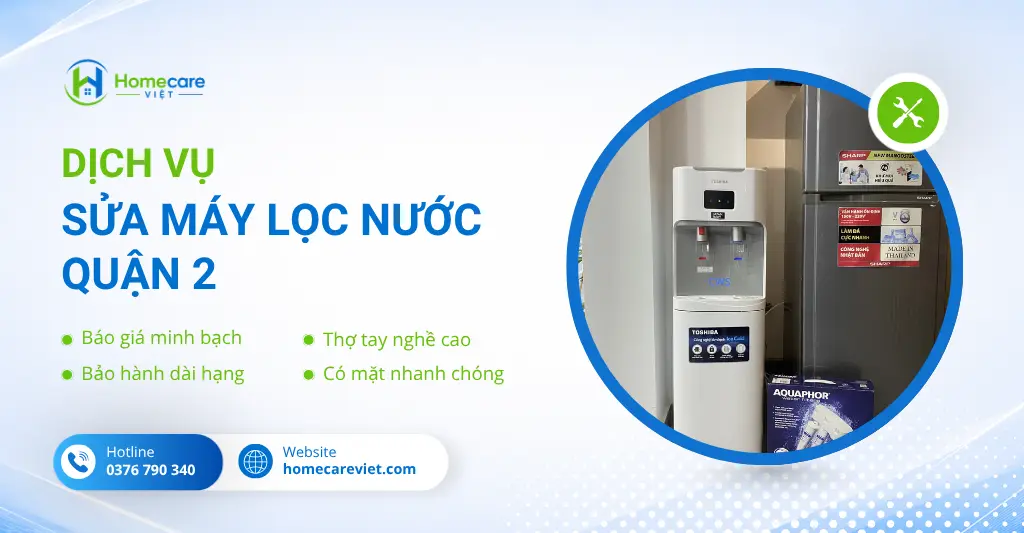Sửa máy lọc nước quận 2