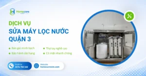 Sửa máy lọc nước quận 3