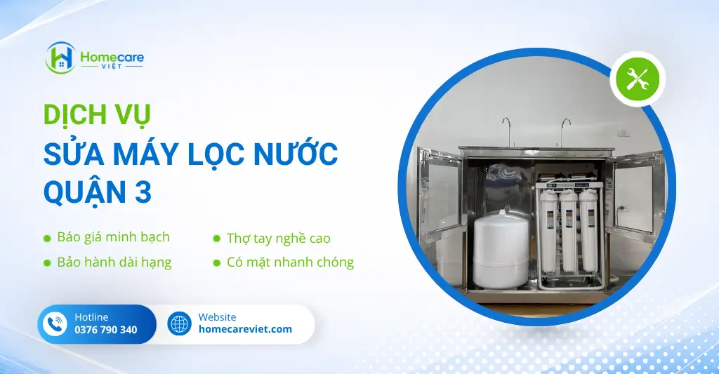 Sửa máy lọc nước quận 3