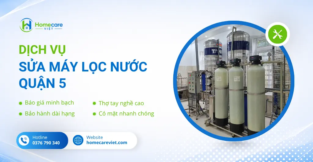 Sửa máy lọc nước quận 5