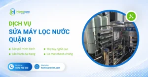 Sửa máy lọc nước quận 8