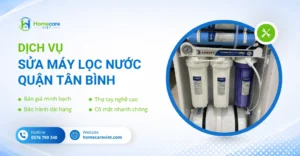 Sửa máy lọc nước quận Tân Bình