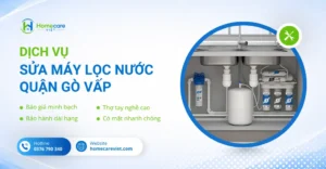 Sửa máy lọc nước quận gò vấp