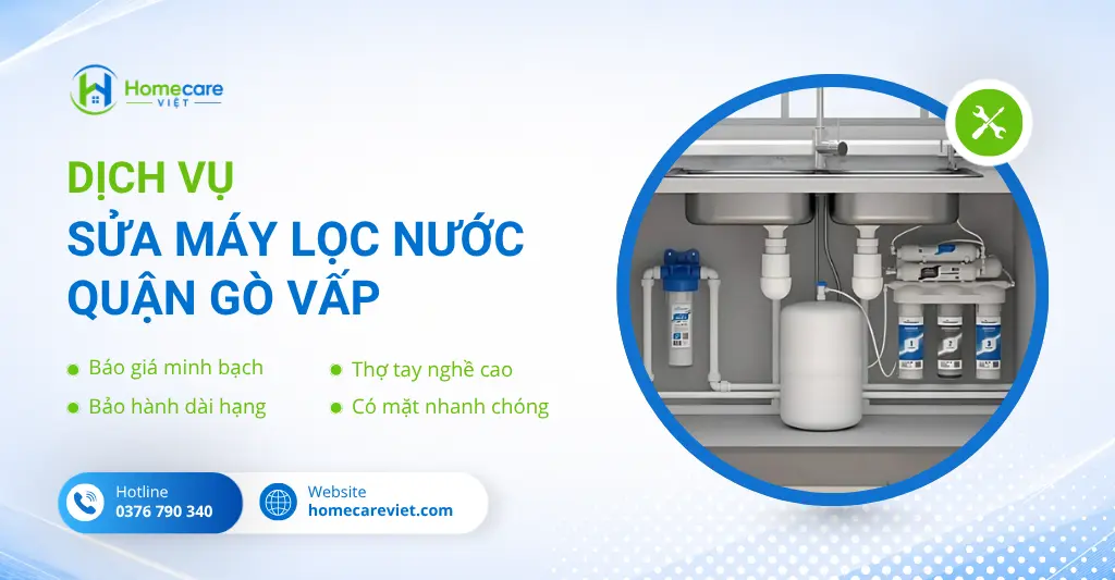 Sửa máy lọc nước quận gò vấp